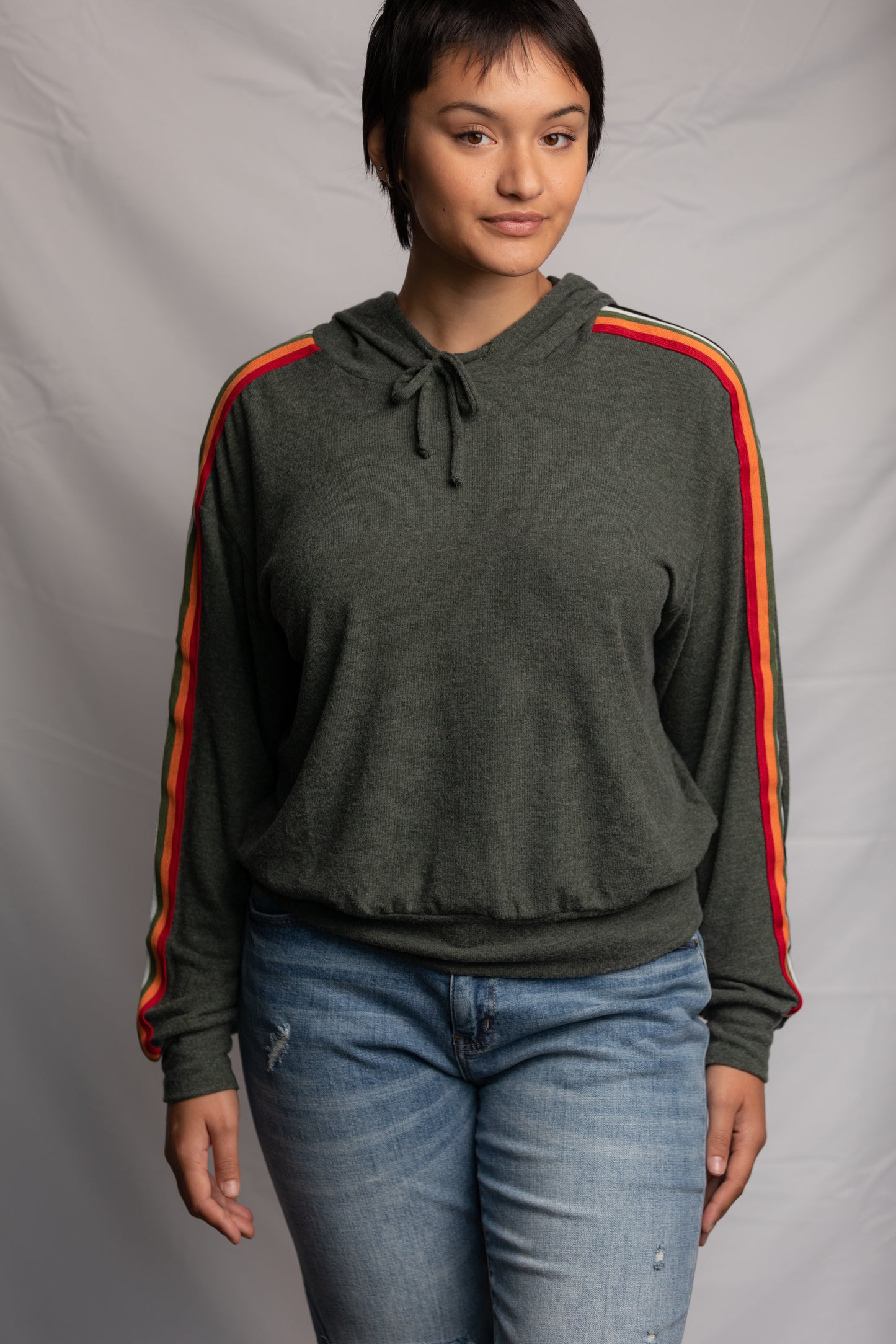 Cat Crop Hoodie