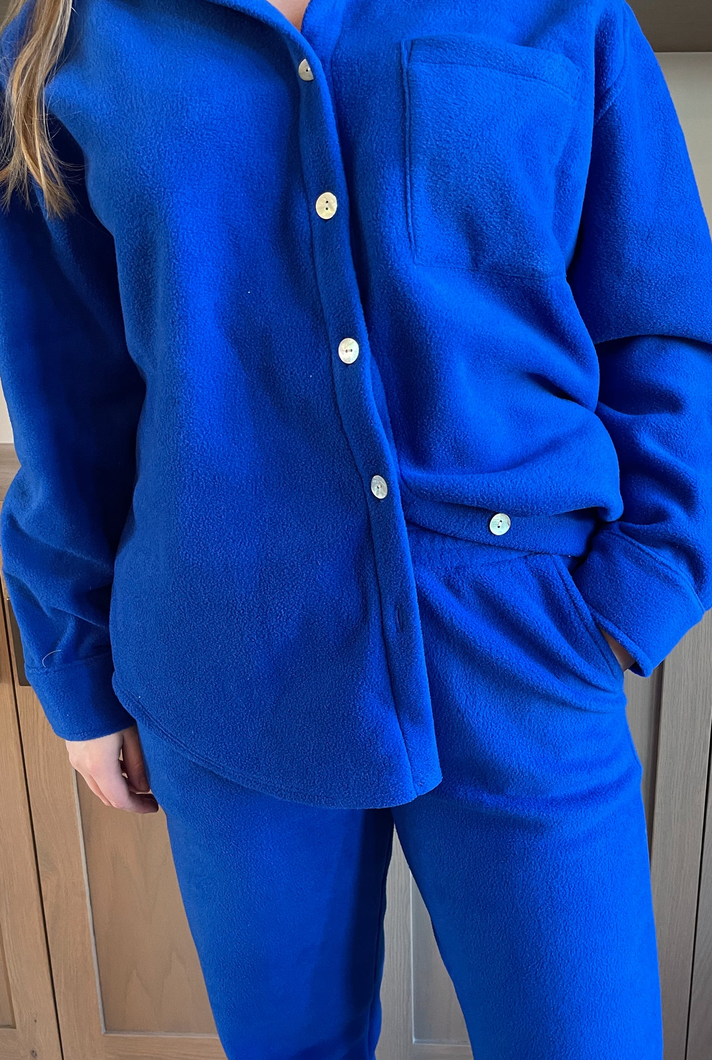 Polar Fleece Henley Sweatpants