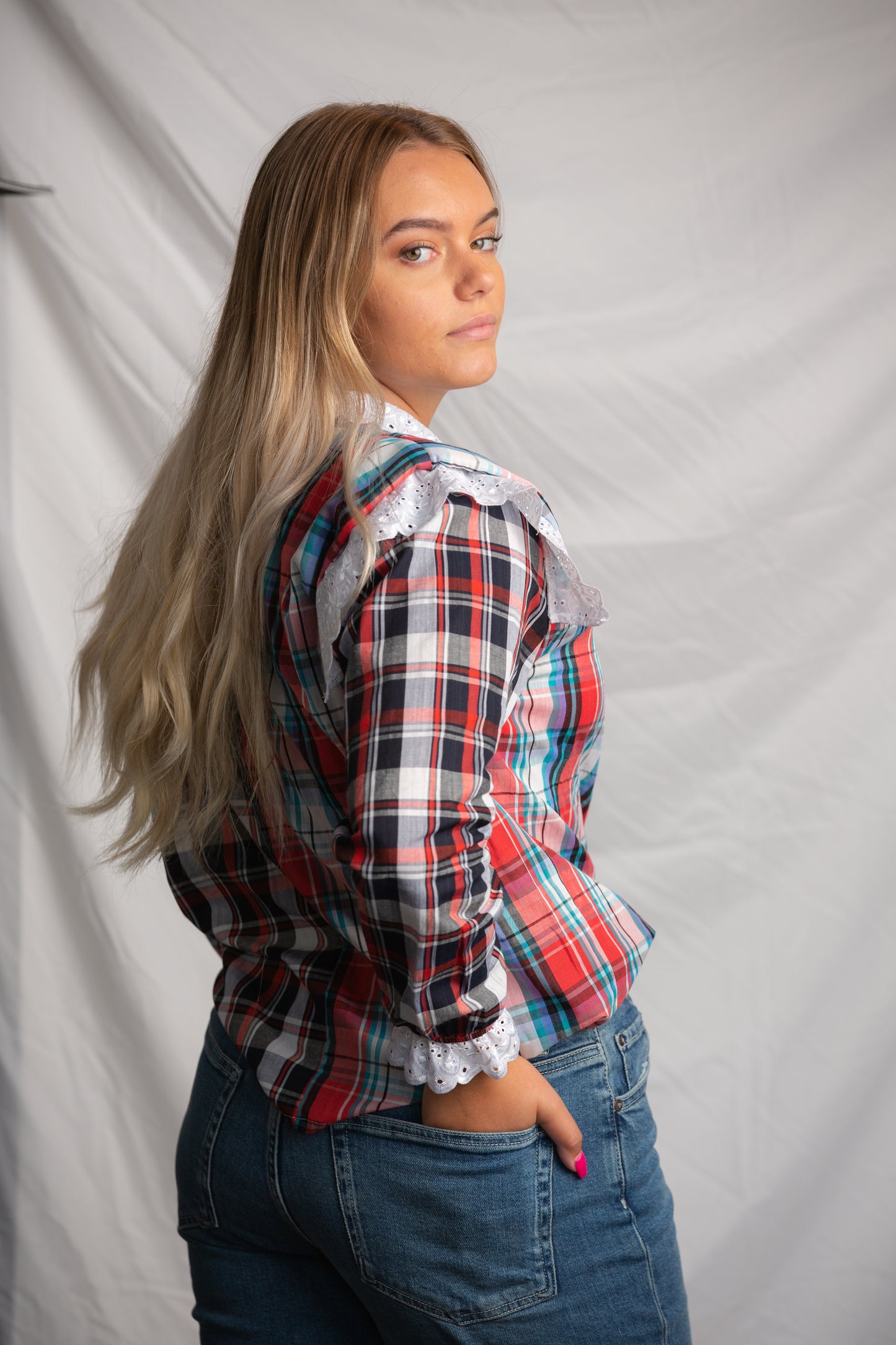 Gala Shirt with Padded Shoulders