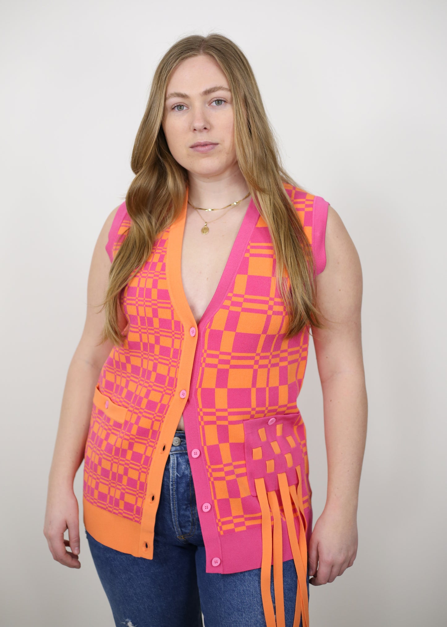 Noel Eco Plaid Cardigan