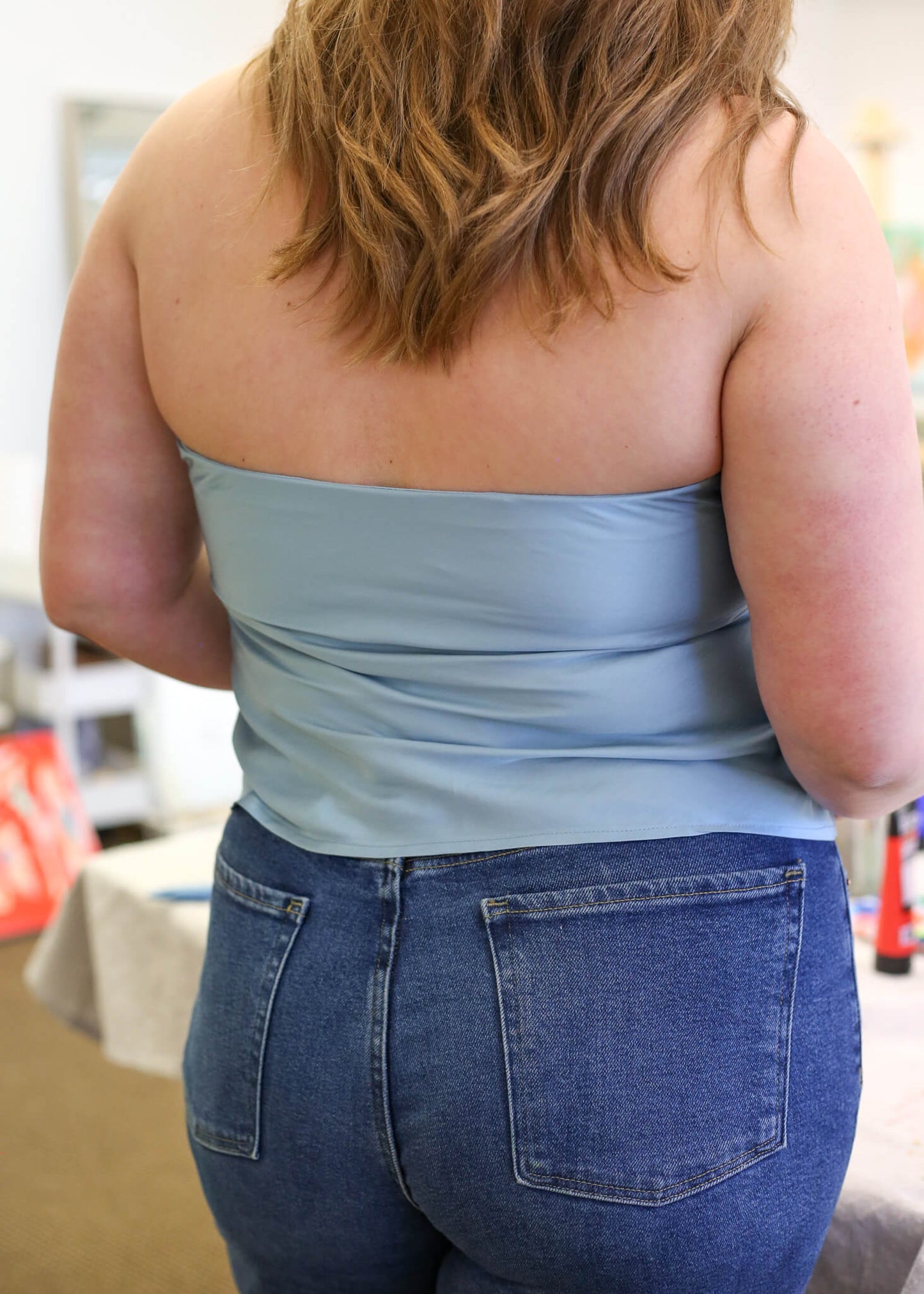 Silky Tube Top