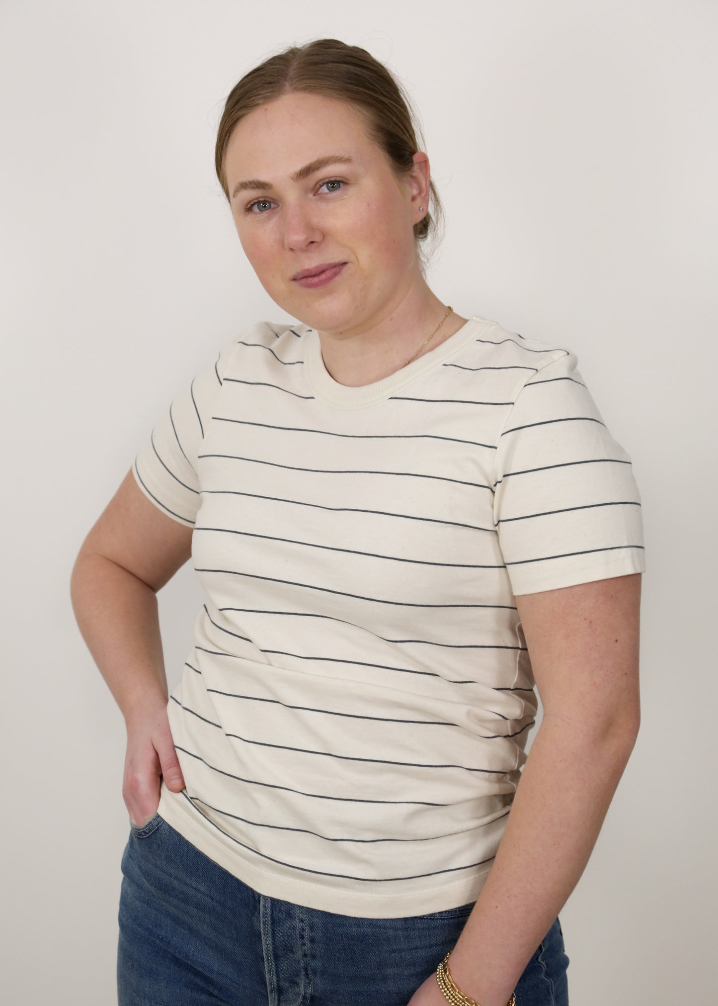 Stripe Vintage Crew