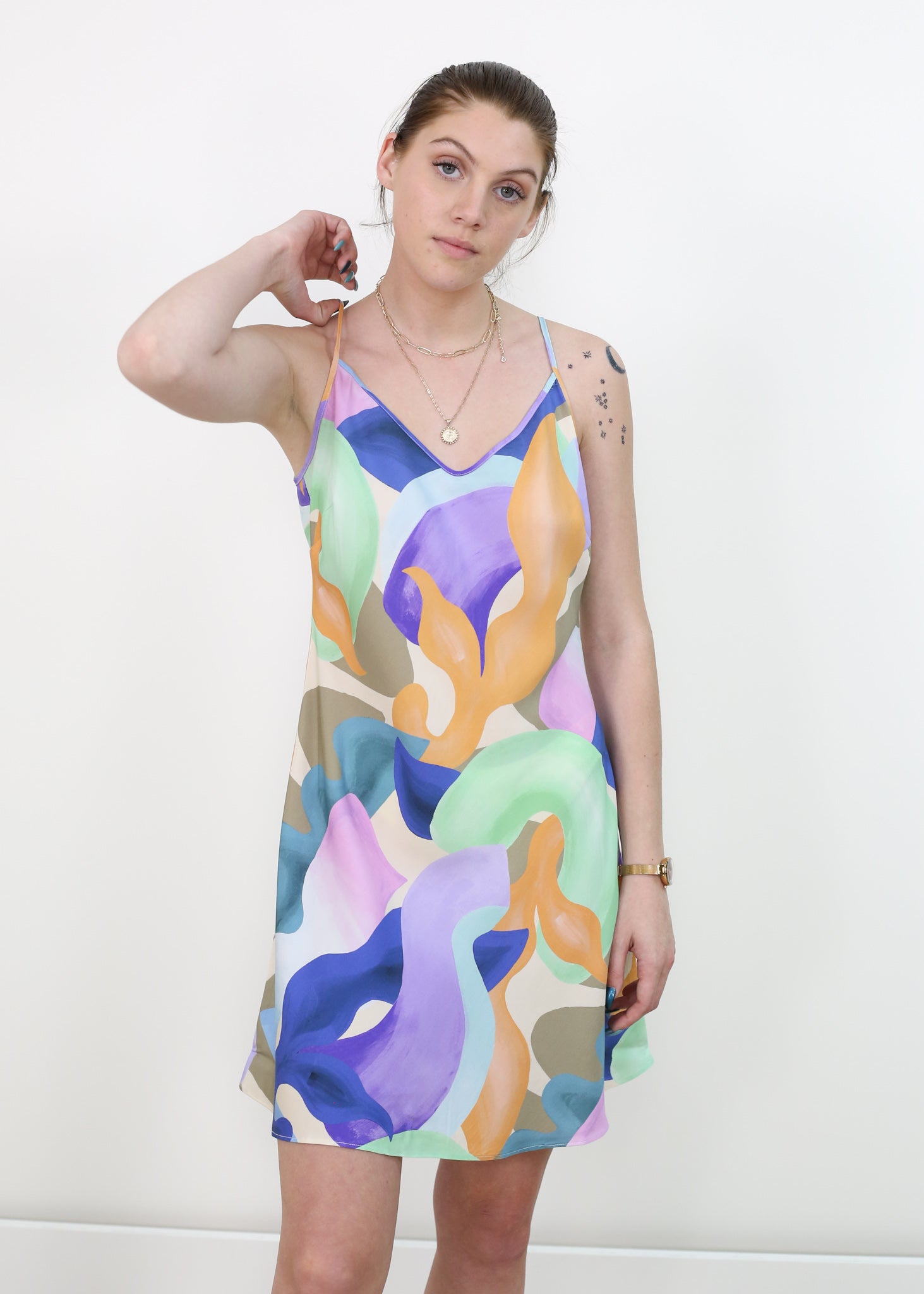Vision Slip Dress Print / Medium Vision Slip Dress Print / Medium