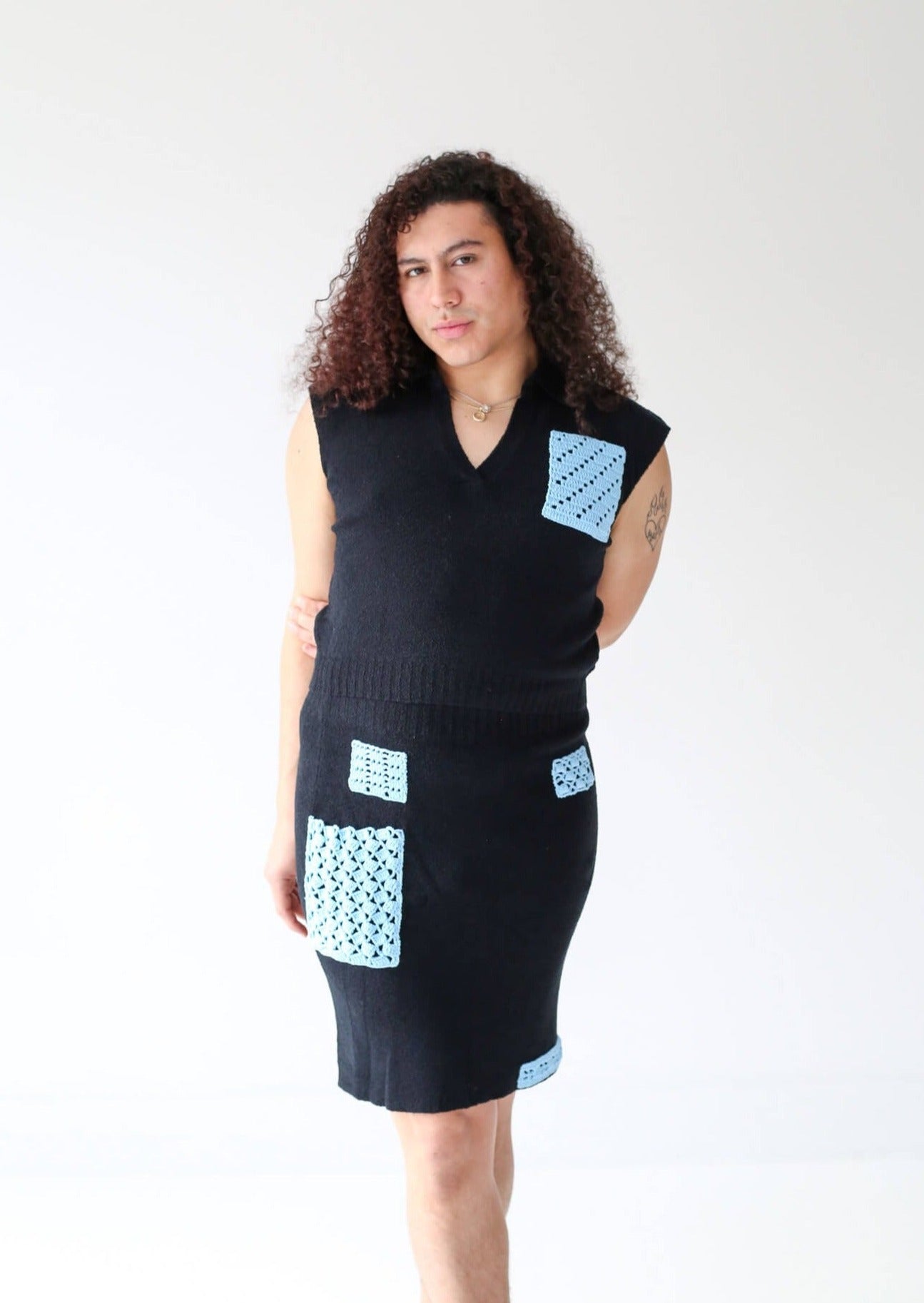 River Loop Yarn Vest