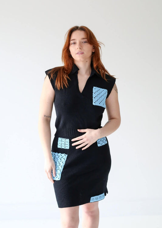 River Loop Yarn Vest