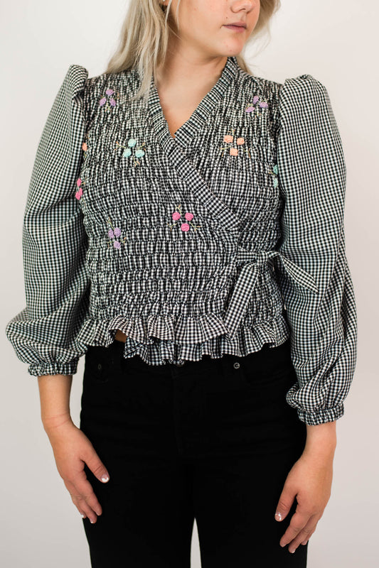 Cedrina Smocked Blouse