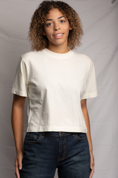 Relaxed Cropped Tee