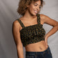 Ditsy Crop Top