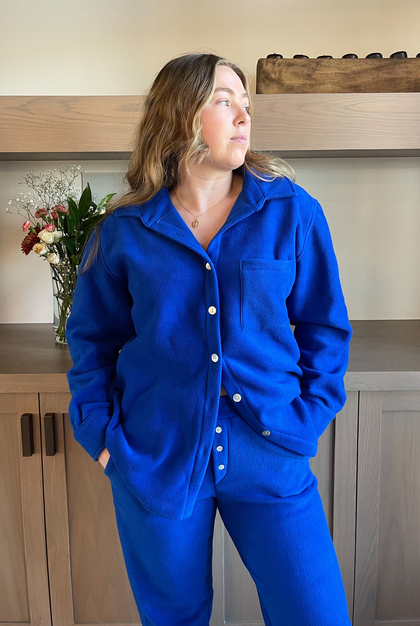 Polar Fleece Shirt Jacket