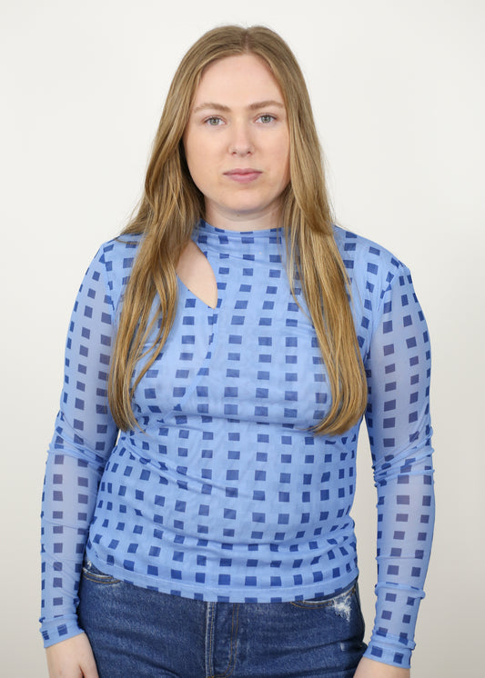Abilene Mesh Top
