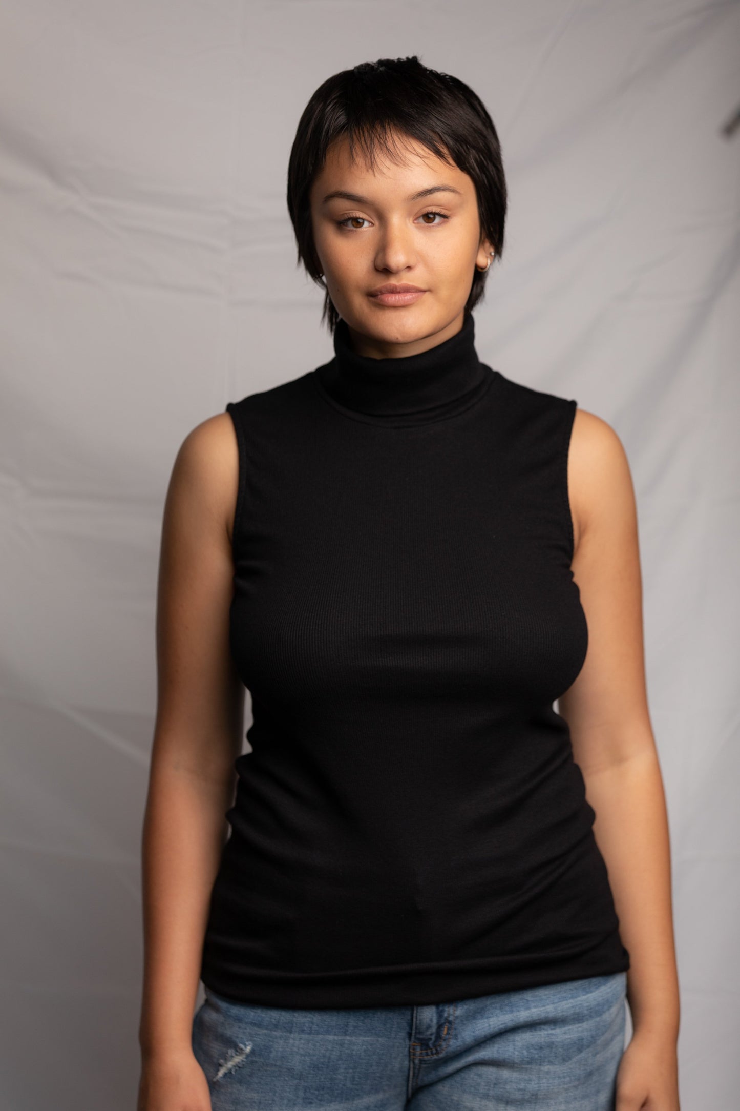 Hillary Turtleneck Shell