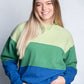 Vintage Fleece Tri-Color Sweatshirt