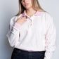 Vintage Fleece Polo Sweatshirt