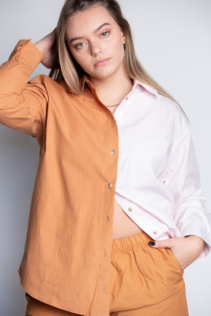 Duo Pop Button Down