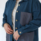 Puff Sleeve Chore Coat