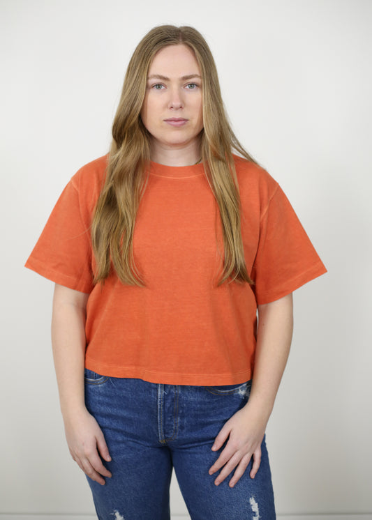 Relaxed Cropped Tee