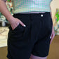 Twill Pleated Short