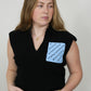 River Loop Yarn Vest